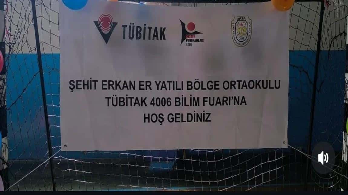  Şehit Erkan Er Yatılı Bölge Ortaokulu’nda TÜBİTAK 4006 Bilim Fuarı Coşkusu 